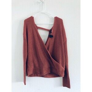 Moon Madison women’s knit sweater size M watermelon color